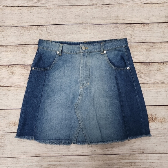 Altar'd State Dresses & Skirts - Altar'd State Denim Mini Skirt‎